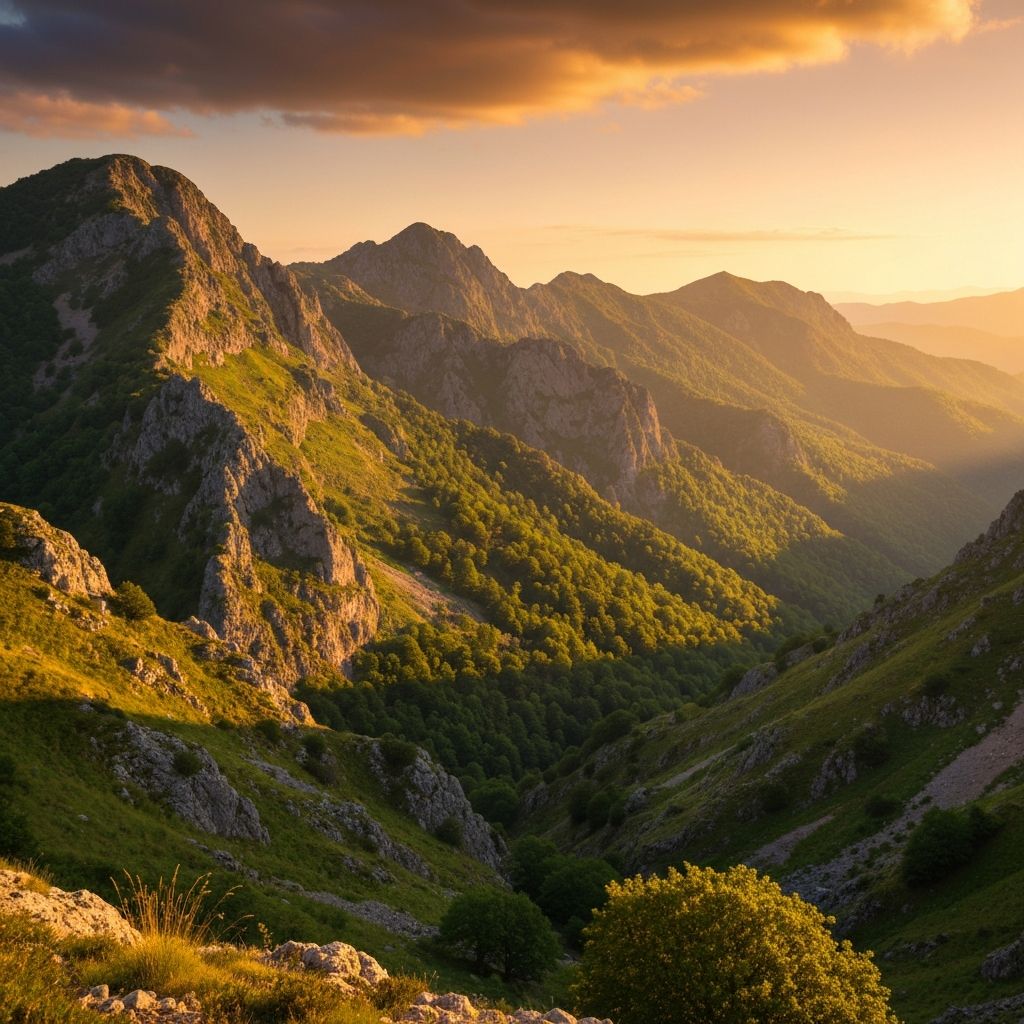 Paesaggio montano della Sila